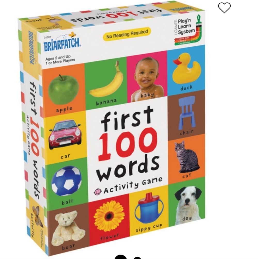 Briarpatch 100 First Words Activity Game